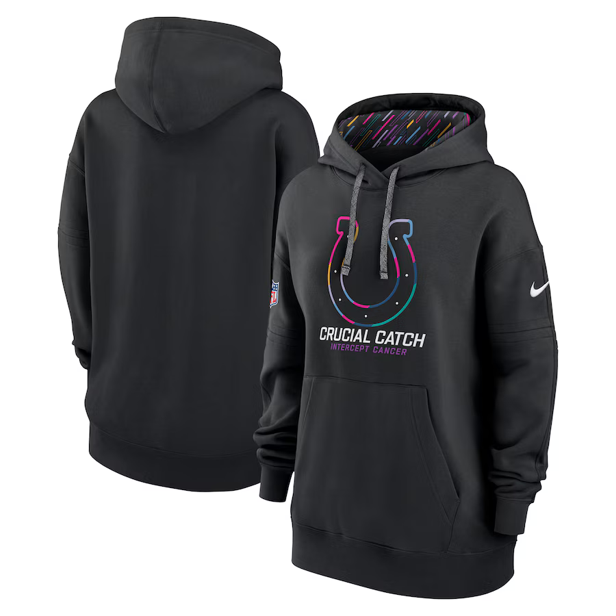 Women Indianapolis Colts Black 2024 Nike NFL hoodie 2